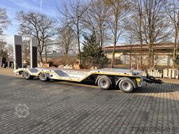 Möslein T 4 VB H1 R neuer 4 Achs Tieflader + Radmulden