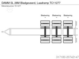 DAMM SL 28M Bladgeveerd, Laadramp