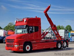 Scania T520 V8 6x2 - AJK Hooklift - New BUFFL interior...