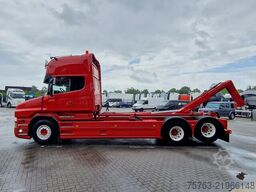 Scania T520 V8 6x2 - AJK Hooklift - New BUFFL interior...