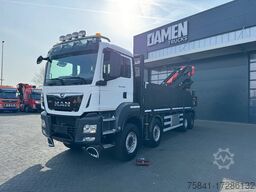 MAN TGS 41.500 8x4 Euro 6 Palfinger PK 50002-EH D +...