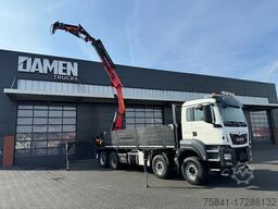 MAN TGS 41.500 8x4 Euro 6 Palfinger PK 50002-EH D +...