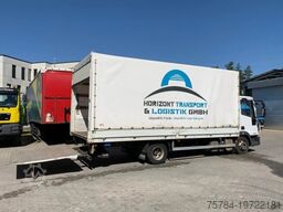 IVECO EUROCARGO 75E18  PLANE, LADEBORDWAND