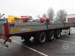 Krone 3 AXLE OPEN BOX TRAILER WITH ALU SIDE BOARDS