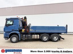 Mercedes-Benz Arocs 2640 LK 6x4, Alu-Bordwände, Kran Palfinger
