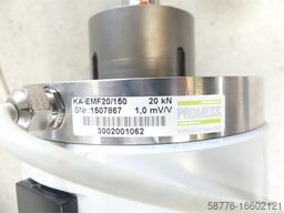  Promess KA-EMF20/150 Servopresse SN: 1507867 - 20 kN / 1,0 mV/V