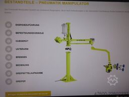 IHF Jungenthal Manipulator Knickarm Pneumatik Manipulator Vector 130 L 3,5m