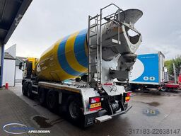 MAN TGS 10x4, Stetter 15m3 FHCBL, 3-gestuurde assen,