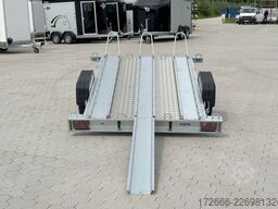 Martz GP 3 PREMIUM I ALUBODEN 230X155CM 750KG 3ER MOTORRADANHÄNGER