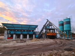 CONSTMACH Concrete Batching Plant 60 M3/H Compact Concrete Batching Plant