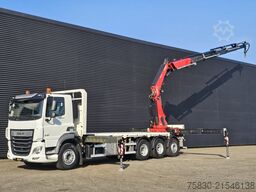 DAF CF 530 8x4 / RETARDER / FASSI F545 CRANE / KRAN...
