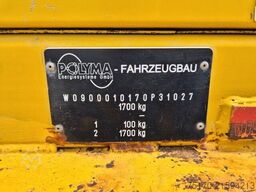 Polyma LA0400185T68W Lichtmastanhänger