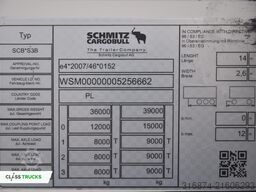 SCHMITZ CARGOBULL SKO DoubleDeck FP 60 SLXi300 LiftingAxle