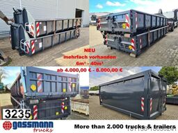  Abrollcontainer mit Klappe ca. 10m³, überfahrbar