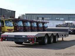 BROSHUIS E2190/27 Tieflader teleskoplader Lenkachse