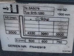 Jungheinrich TFG 545s 4.5t/ 1925mh