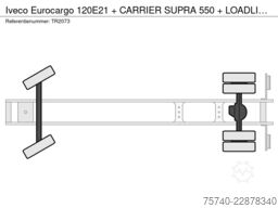 Iveco Eurocargo 120E21 + CARRIER SUPRA 550 + LOADLIFT...