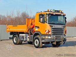 SCANIA G 360 * KIPPER 4,15m * PALFINGER PK 11002/ 4x4