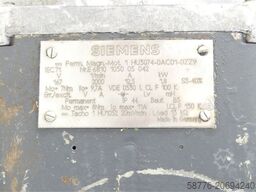 Siemens 1HU3074-0AC01-0ZZ9 Permanent Magnet Motor SN:E6810105005042
