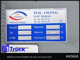 POL OSTEG Abrollcontainer 47,5m³, Mulde, Dachplane, Portaltür