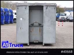 POL OSTEG Abrollcontainer 47,5m³,  Mulde, Dachplane, Portaltür