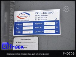 POL OSTEG Abrollcontainer 47,5m³,  Mulde, Dachplane, Portaltür