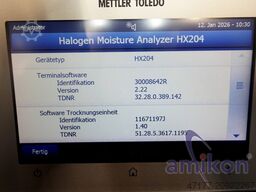 Mettler Toledo HX204 Halogen Moisture Analyzer