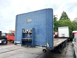 Schmitz Cargobull SCS 24/L 3-AXLE FLATBED TRAILER (DRUM BRALES / ...