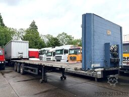 Schmitz Cargobull SCS 24/L 3-AXLE FLATBED TRAILER (DRUM BRALES / ...