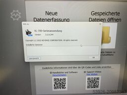 KEYENCE VL-700 ready to use incl. software, laptop