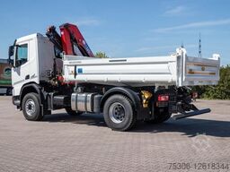 DAF XDC 370 FA Meiller Krankipper HMF