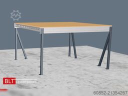 5x5m Lagerbühne , Belastung : 500kg/qm Unterkante: 2,5m , ca. 25qm Systembühne
