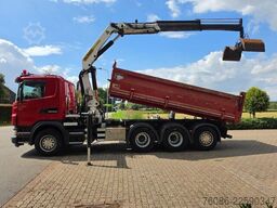 Scania G 400 B 8X4*4 TRIPLE!! KRAAN/KIPPER!!  NL TRUCK!