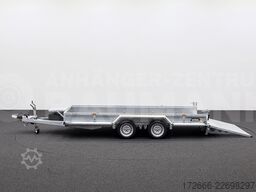 Variant 3518 M4 | MAXI LOAD 400X180CM 3500KG BAUMASCHINENANHÄNGER | RAMPE
