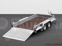 Variant 3518 M4 | MAXI LOAD 400X180CM 3500KG BAUMASCHINENANHÄNGER | RAMPE