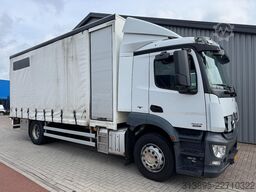 Mercedes-Benz Antos 1824, Tautliner, PTO preparation, Taillift