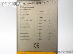 Index G300 retrofitted 2022