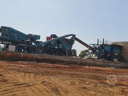 Constmach Mobile Rock Crushing Plant Mobile stone crushing plant 120-150 tph