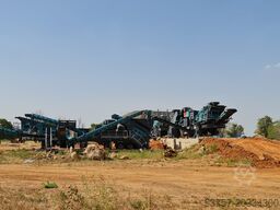 Constmach Mobile Rock Crushing Plant Mobile stone crushing plant 120-150 tph
