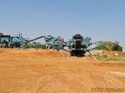 Constmach Mobile Rock Crushing Plant Mobile stone crushing plant 120-150 tph
