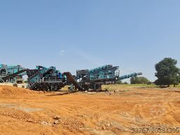 Constmach Mobile Rock Crushing Plant Mobile stone crushing plant 120-150 tph