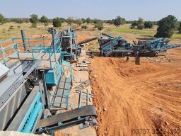 Constmach Mobile Rock Crushing Plant Mobile stone crushing plant 120-150 tph