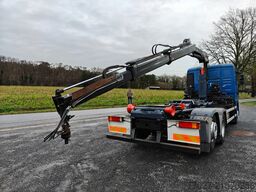 MAN TGX 26.400 Container Hyvalift Crane HIAB 144