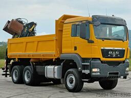 MAN TGS 33.480*KIPPER 5,10m * EPSILON E165Z76* 6x6