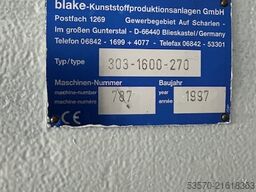 Blake Kunststoffproduktionsanlagen 303-1600-270