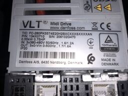  Danfoss VLT midi drive inverter 0,55 kw