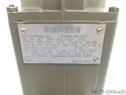 Siemens 1HU5044-0AC01 - Z Gleichstrom-Servomotor SN:E8M64342501001