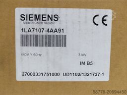 Siemens 1LA7107-4AA91 Drehstrommotor SN:DU 1102/1321737-001-2 - ! -
