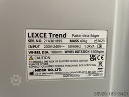 Nidek LEXCE DB-T Patternless Edger from 2023