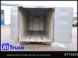 POL OSTEG Abrollcontainer 47,5m³,  Mulde, Dachplane, Portaltür